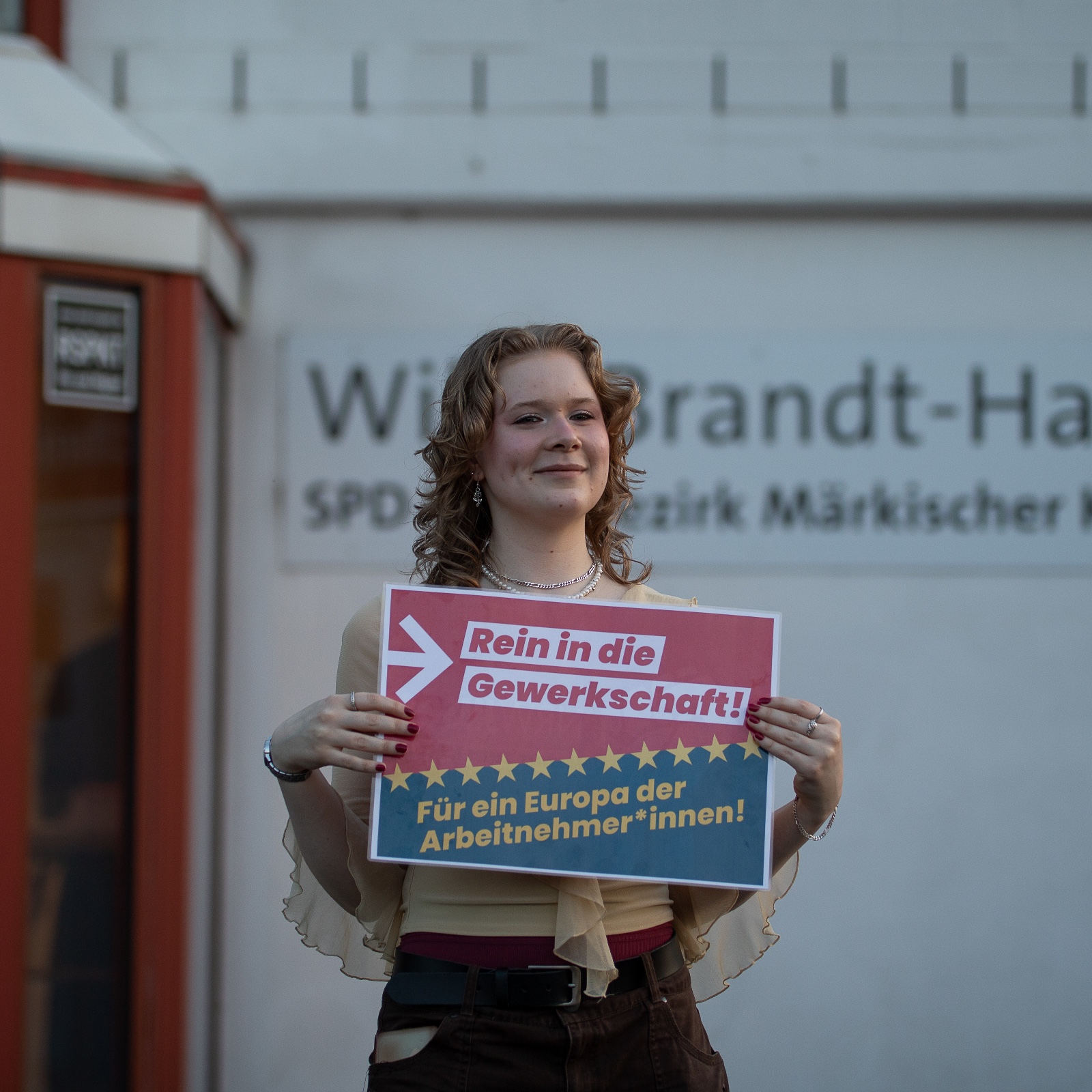 Laura Balzer ist stellvertretende Juso-Kreisvorsitzende.